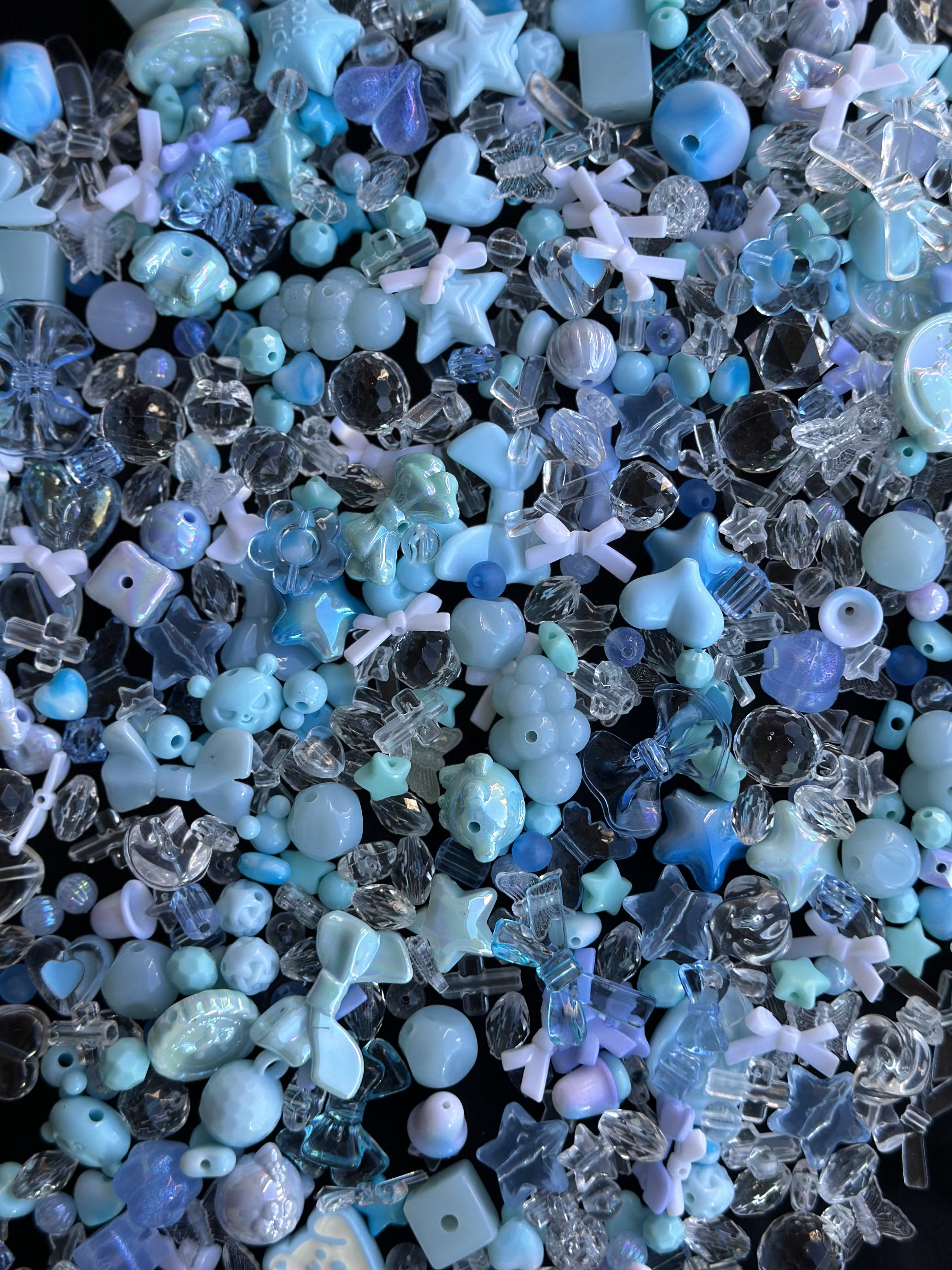 Mavi Figürlü Boncuk